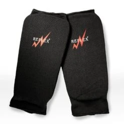 Reflex Elasticated Shin Guards Black