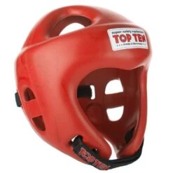 TOP TEN Fight Head Guard Red