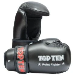 TOP TEN Pointfighter Gloves Black