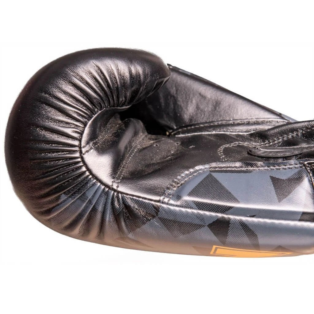 TOP TEN PRISM Boxing Gloves Black/Gold - Image 4