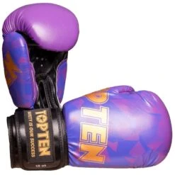 TOP TEN PRISM Boxing Gloves Purple
