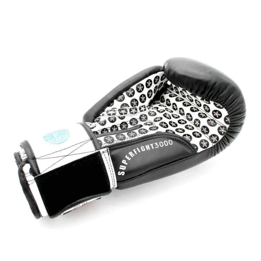 TOP TEN Superfight 3000 Boxing Gloves Black - Image 2