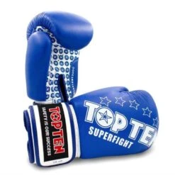 TOP TEN Superfight 3000 Boxing Gloves Blue 10oz