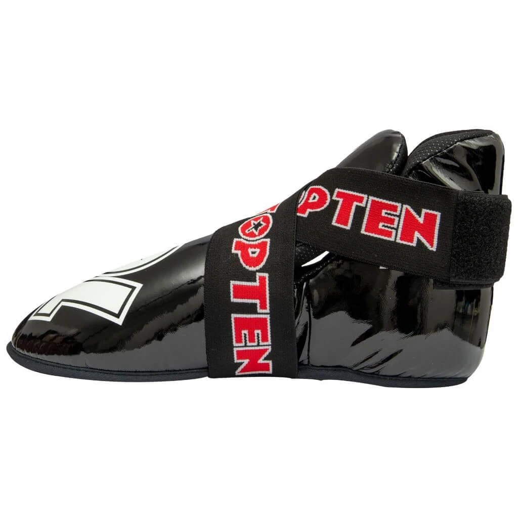 TOP TEN Superlight Glossy Kicks Black/White - Image 3