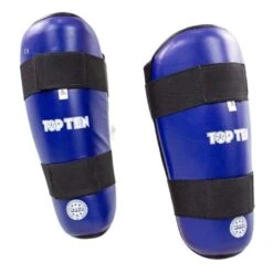 TOP TEN WAKO Shin Guard Blue
